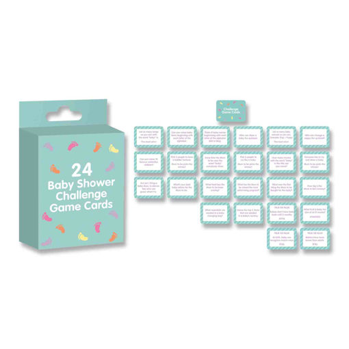 Picture of BABY SHOWER CHALLENGE CARDS - 24 PACK